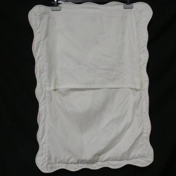 Set Of 2 Vintage Pink and White Floral Embroidered Pillow Covers & Blanket - Picture 2 of 16